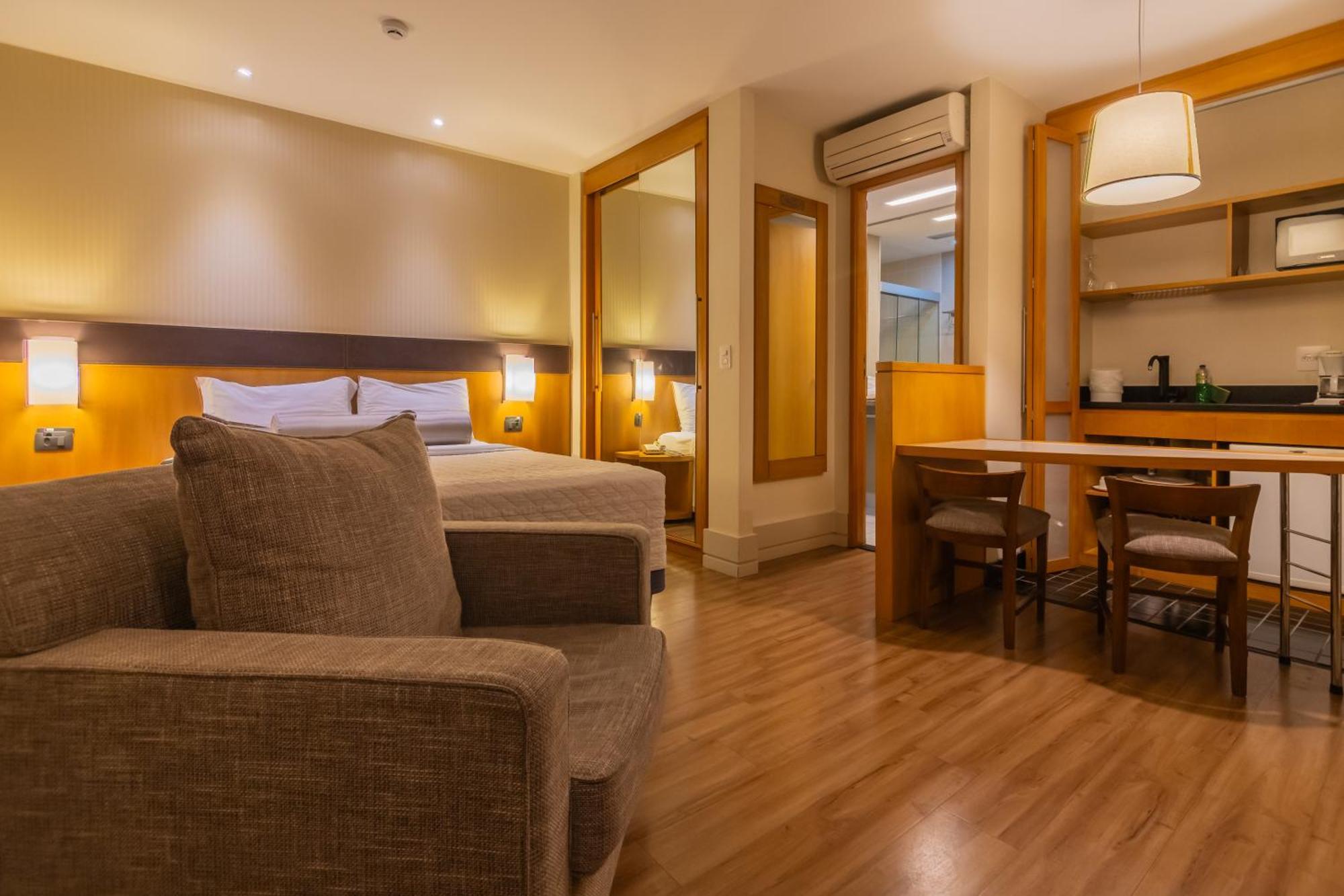 Flat Particular Dentro Do Hotel Executive Transamerica Faria Lima! São Paulo Kültér fotó